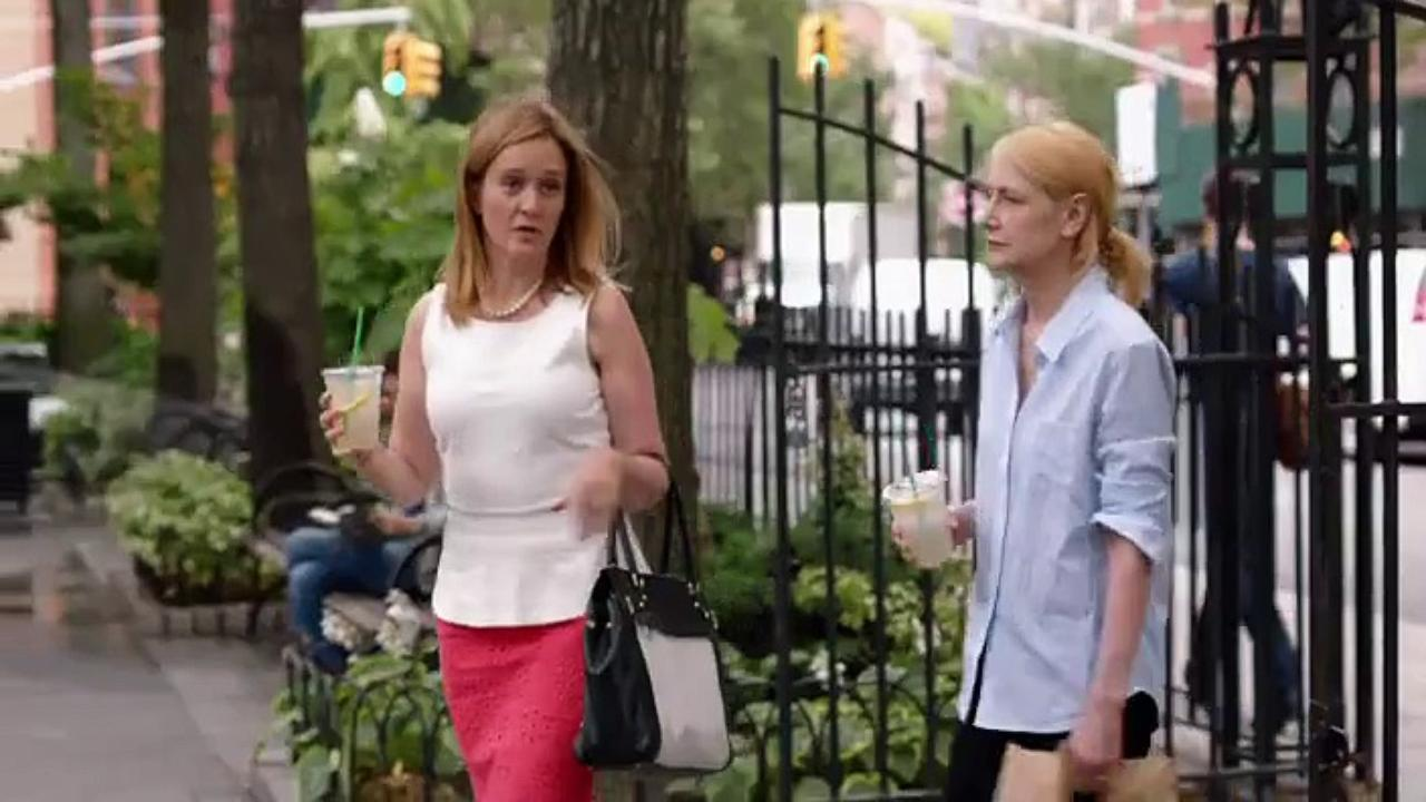 Samantha Bee and Patricia Clarkson prepare to gripe about men and sex.